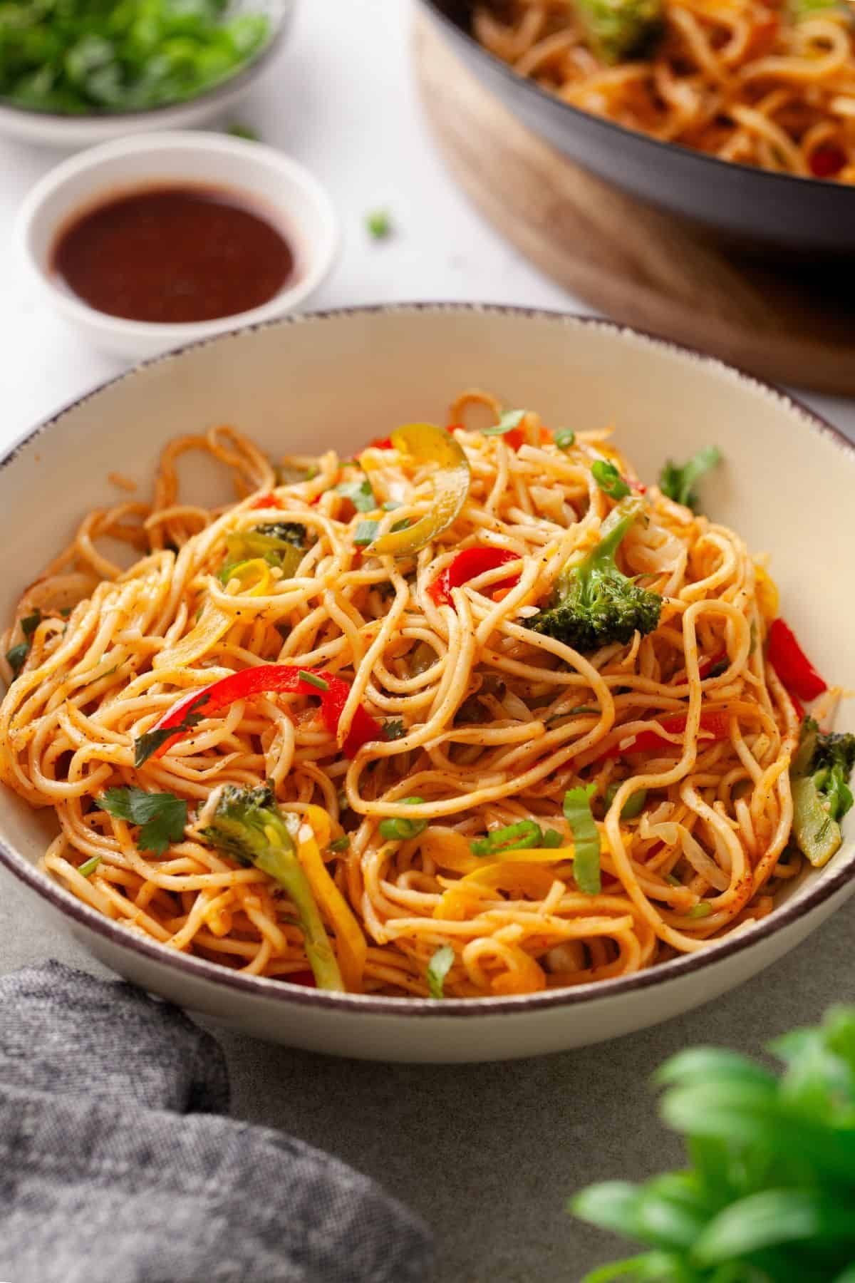 Veg Hakka Noodles