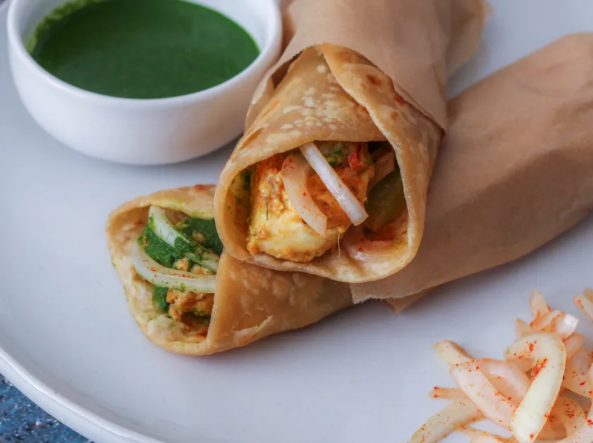 Paneer Tikka kathi Roll MR