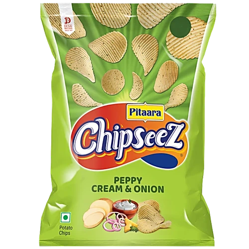Pitaara Chipseez Peppy Cream & Onion