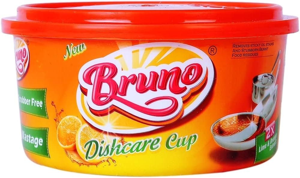 Bruno Dishcare cup Lime & Orange