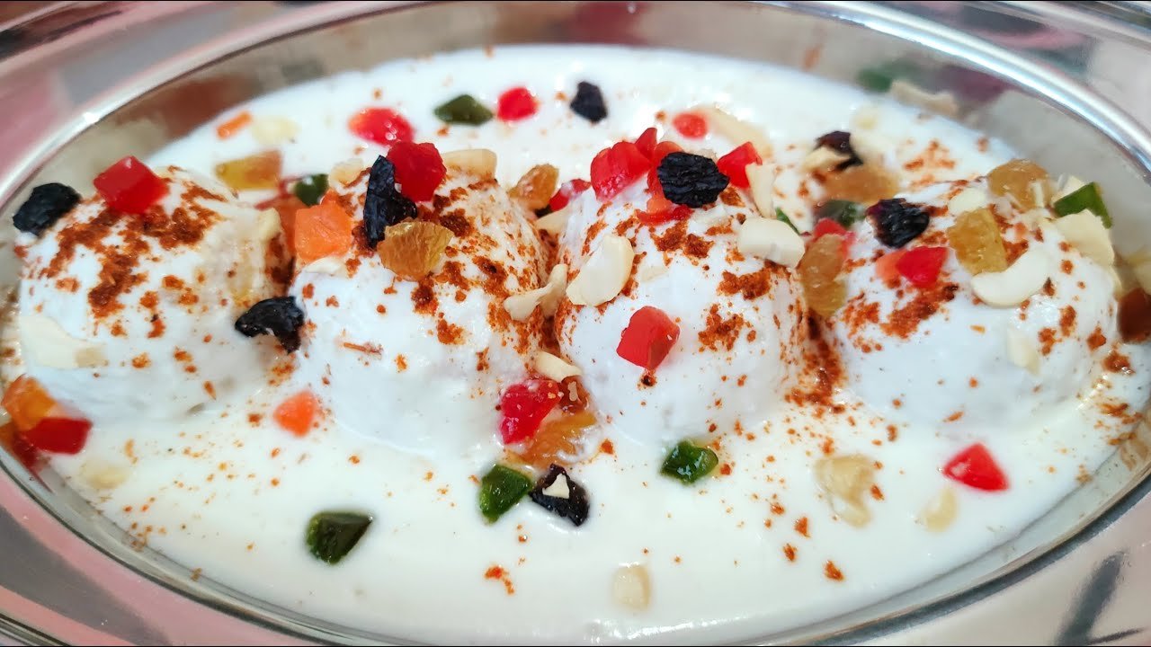 Dry Fruit Dahi Bhalla TB