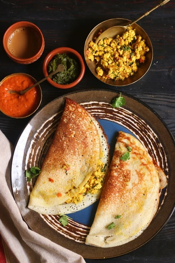 Paneer Masala Dosa TB