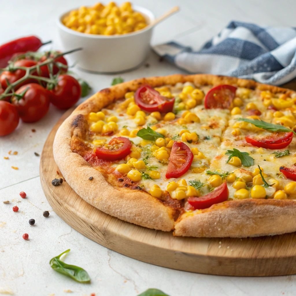 Tomato Corn Pizza FB